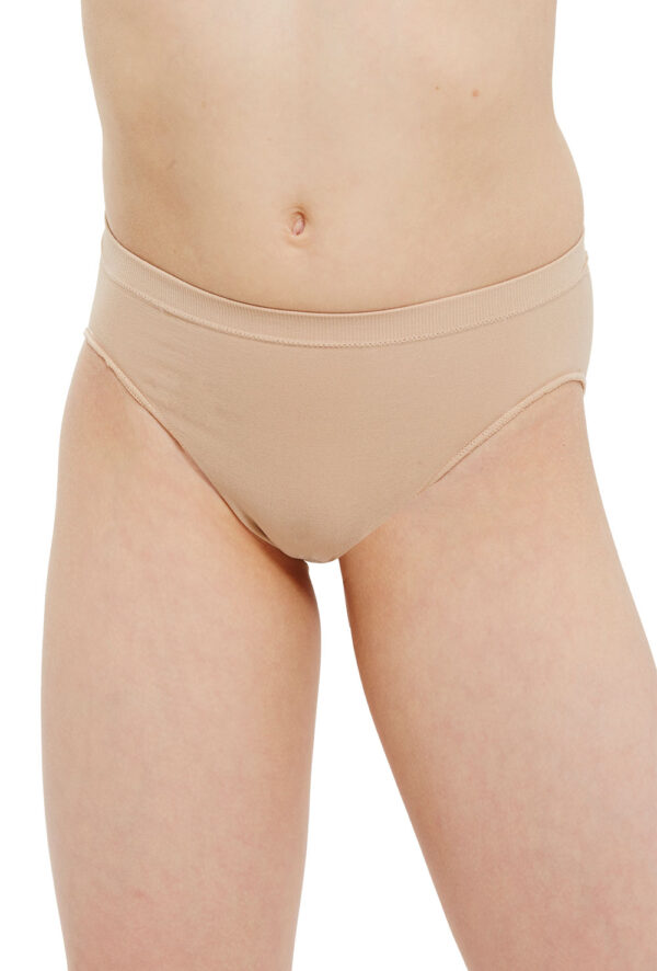 Silky girls seamless brief underwear
