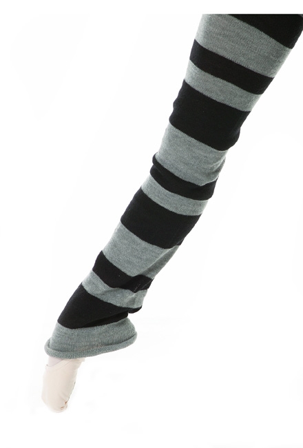 intermezzo polpa stripes leg warmers 2103