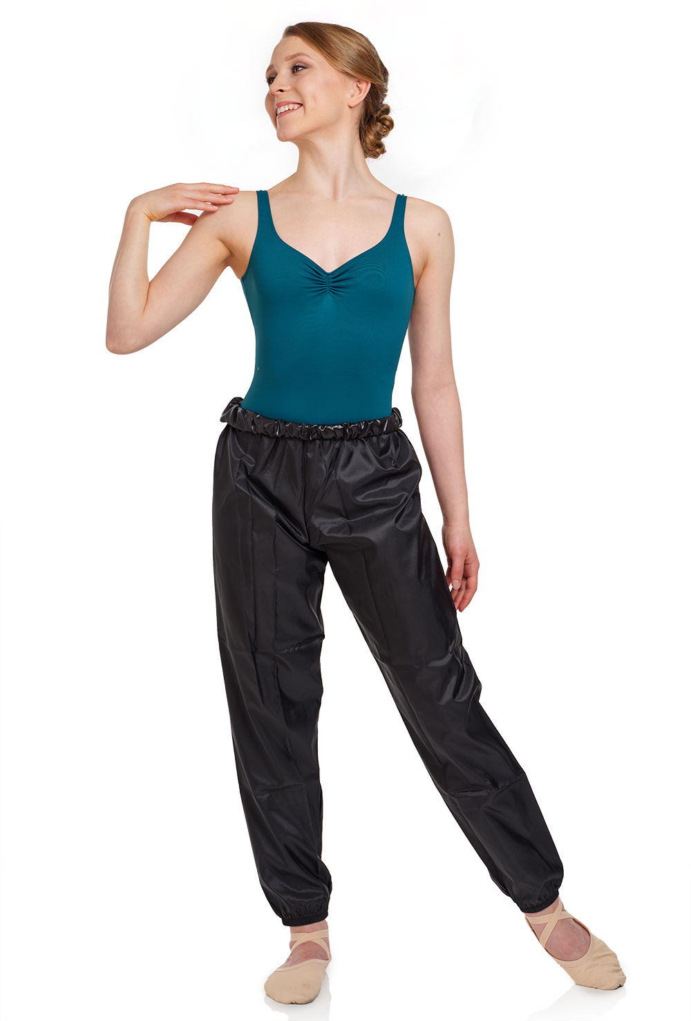 Adel - Retro 'Trash Bag' Warm-up Pants - Porselli Dancewear