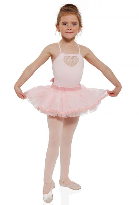 Short Sleeve Ballet Dancewear for Babies & Girls Glitter Dance Tutu Skirted Dress Jane Shine Girls Skirted Leotard 