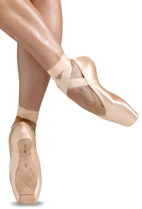 Girls Ballet Shoe And Ribbed Tights 2-Pack - Prima Ballerina